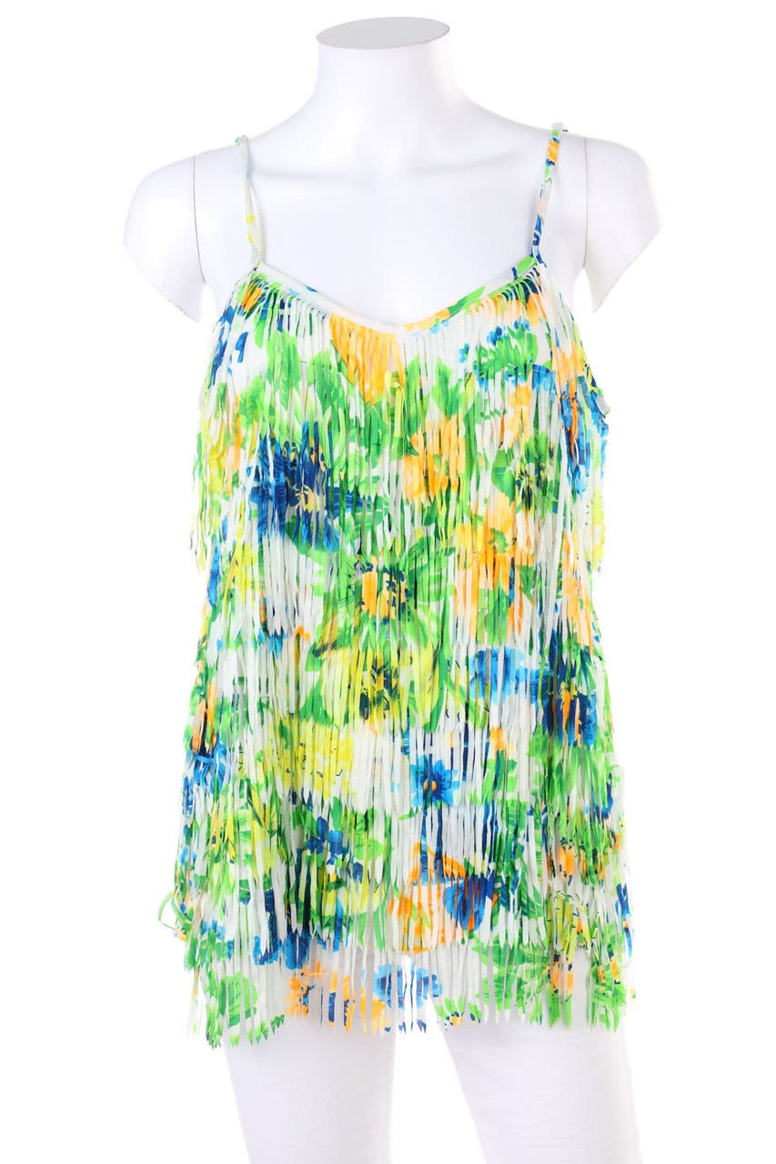 No Label - Top with Fringes - S