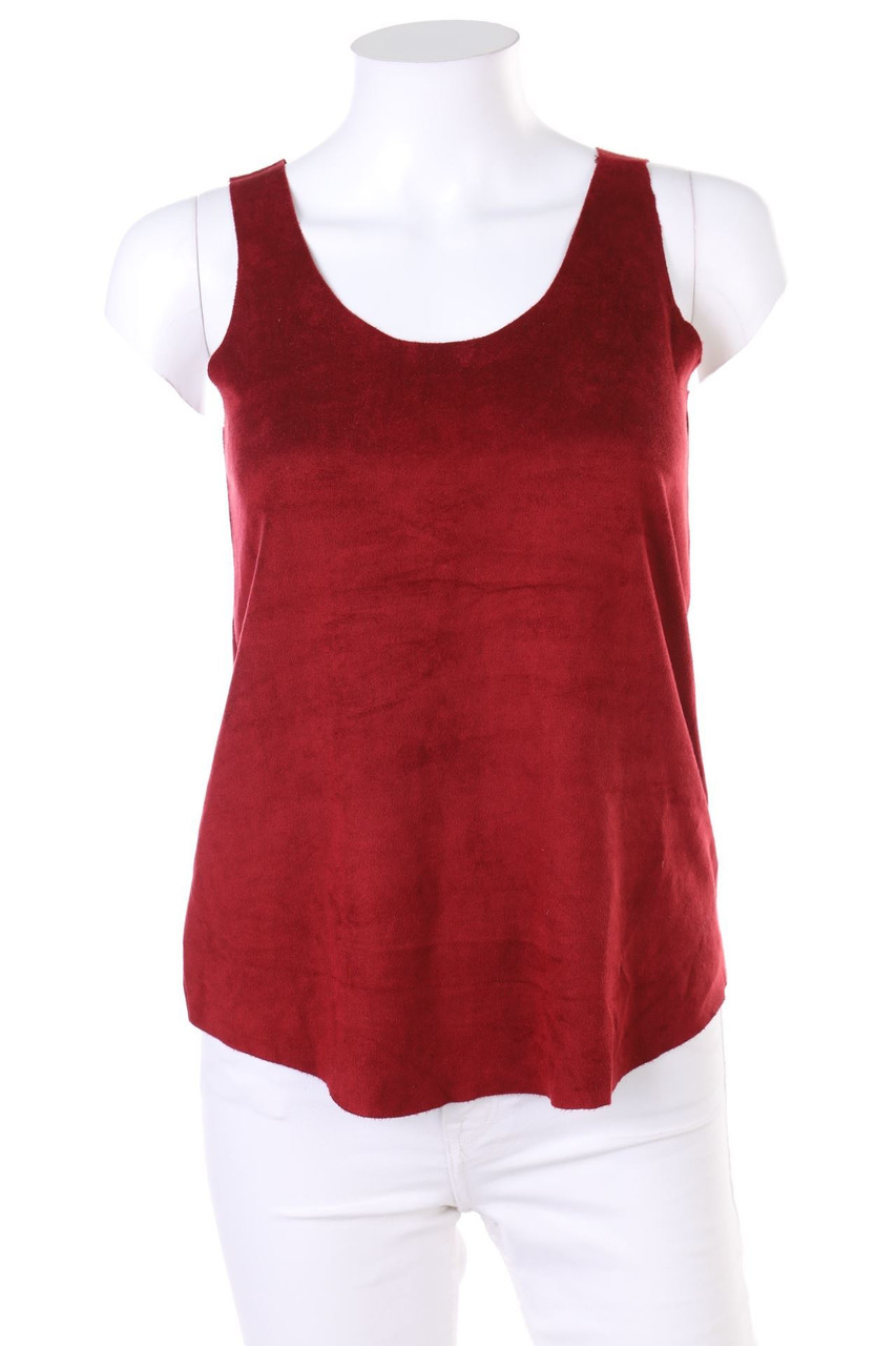 Cherry Koko - Top, Faux Leather - S