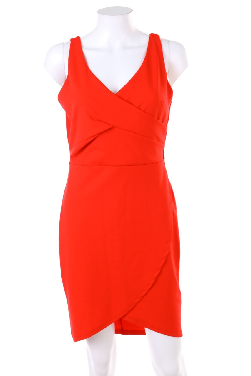 wal G - Party Dress with Wrap-Effect - M