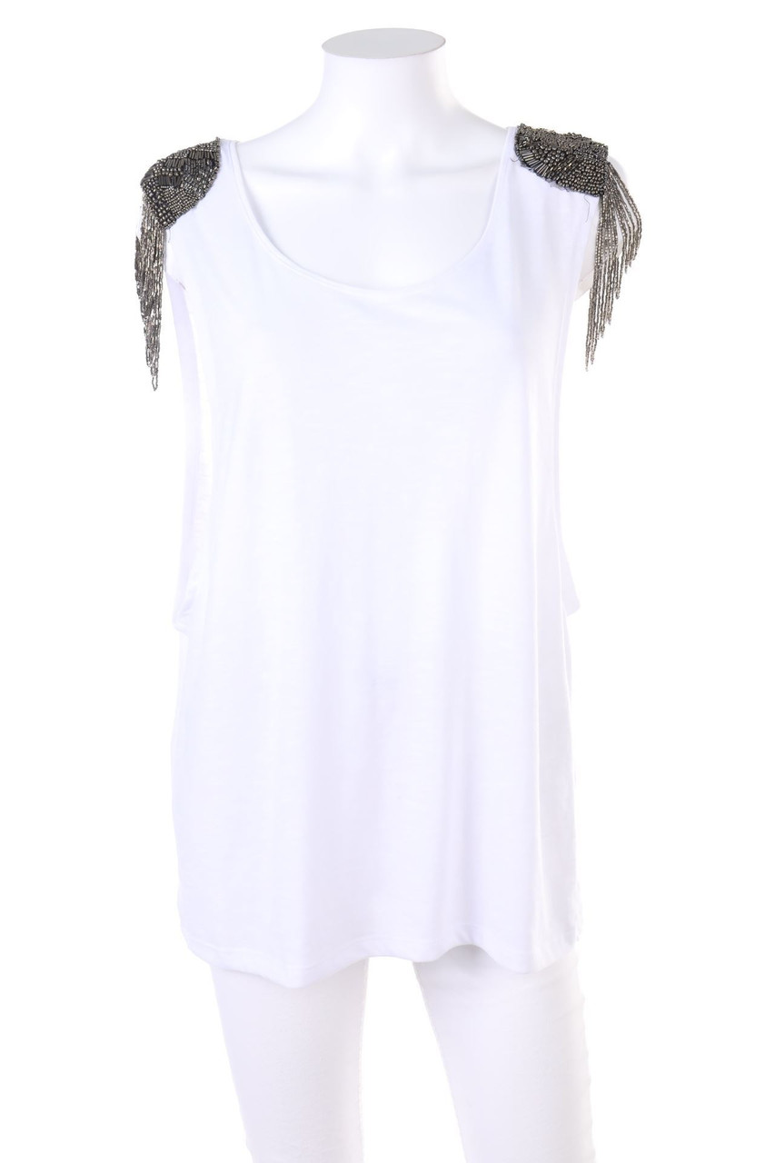 Coolcat - Tanktop with Pearls - XL