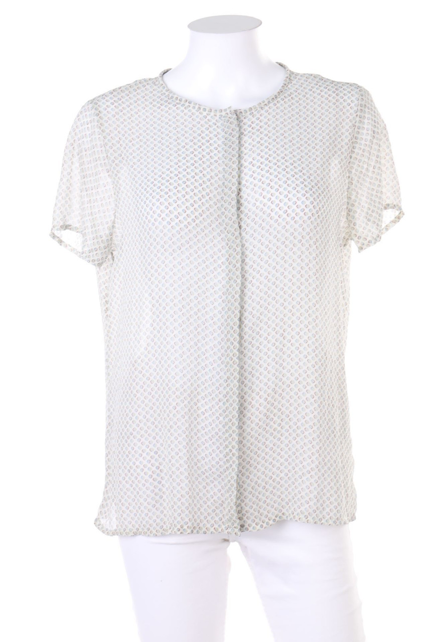 STILE BENETTON - Shortsleeve Blouse with Geo Pattern - D 42