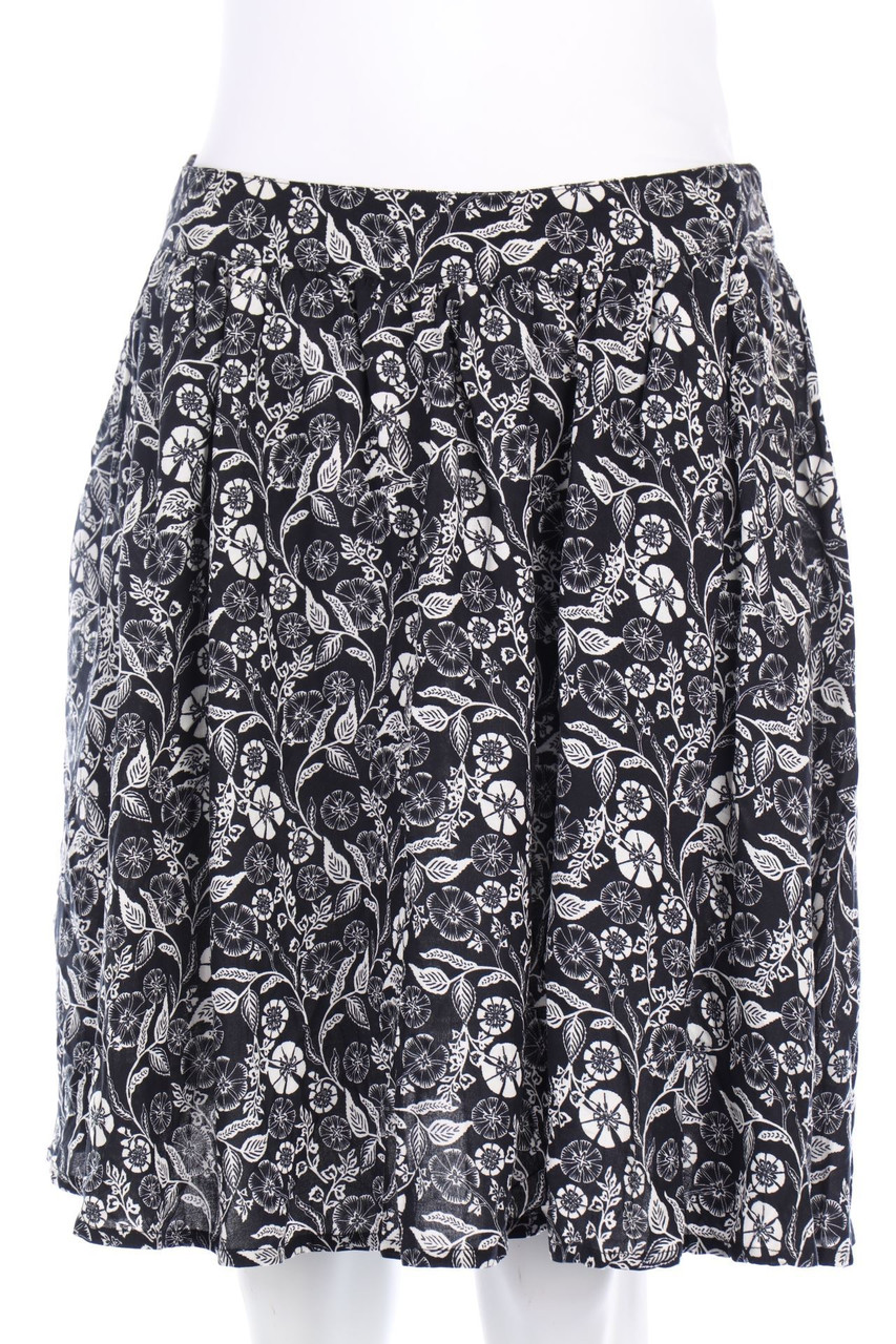 G!na - Minirock mit Blumen-Print - D 38