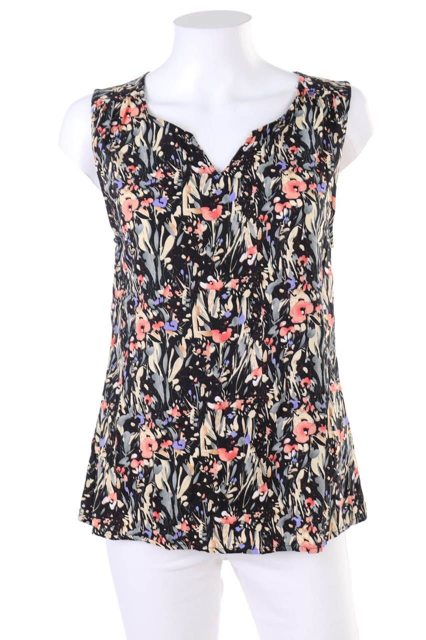 Chicorée - Blouse Top, Viscose with floral print - S