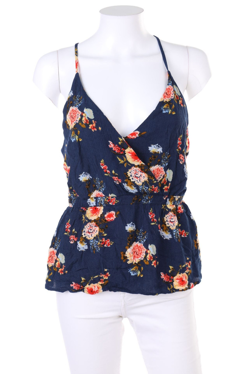 VILA - Blusentop mit Blumen-Print - D 40