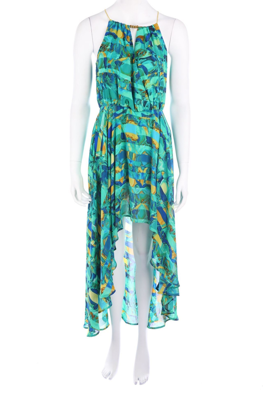 MARK - Vokuhila-dress with Print - S