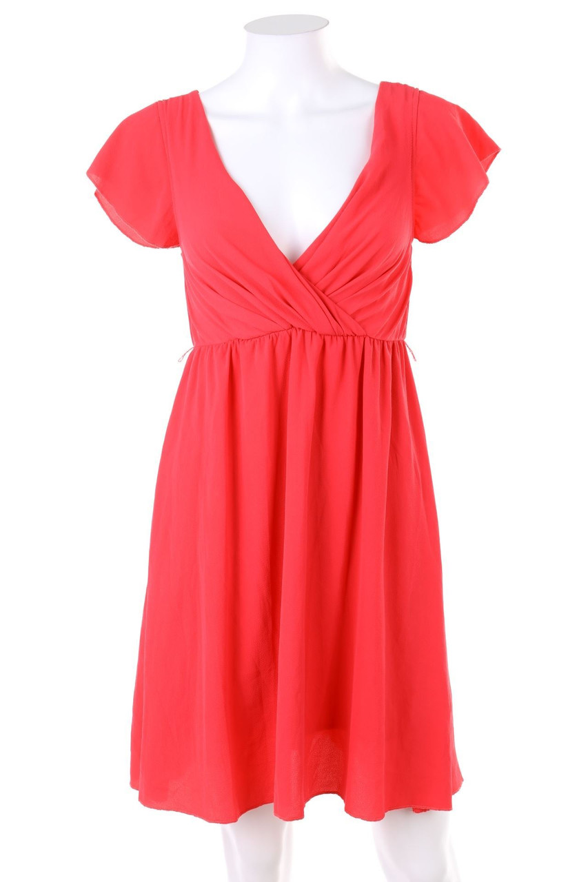 Y.Yendi - Shortsleeve-Dress with Draping - S