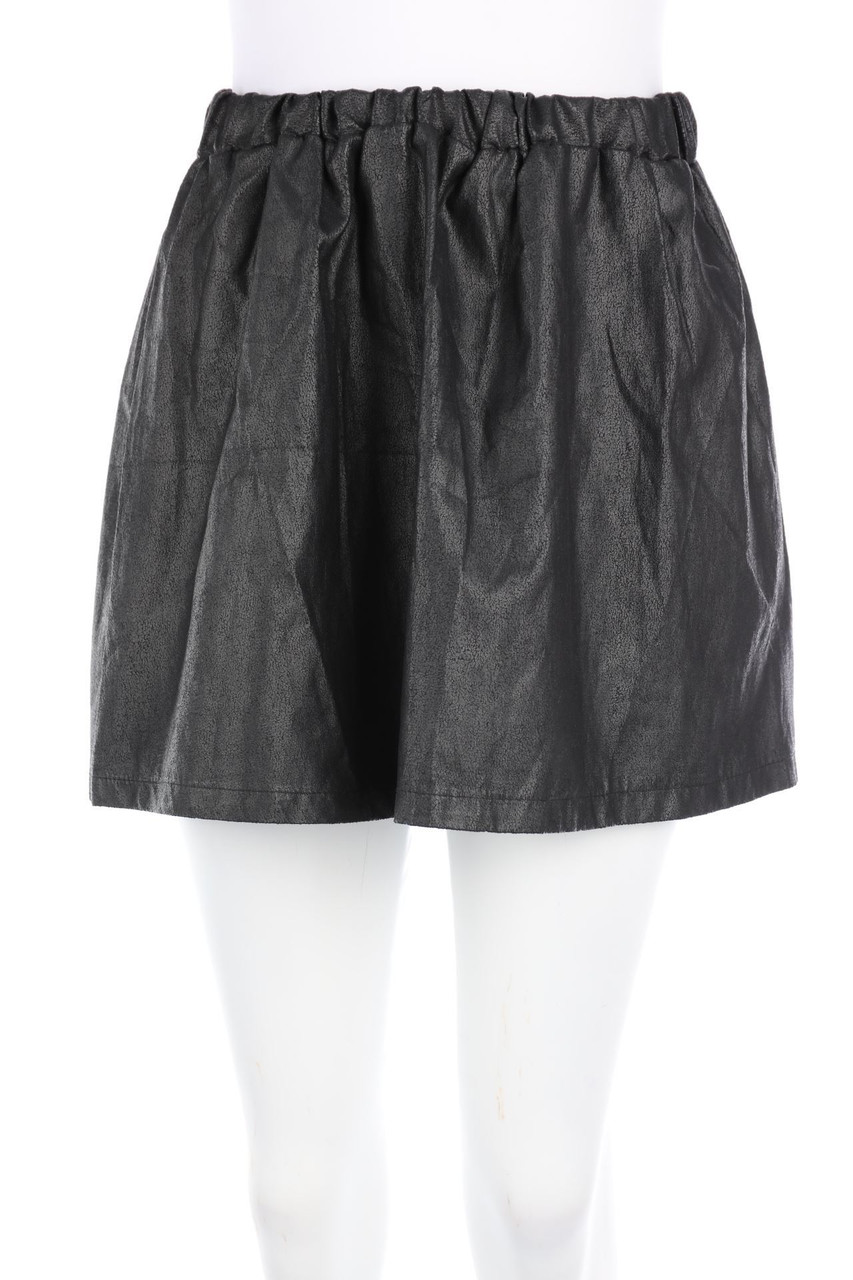 TALLY WEiJL - faux leather mini-skirt - D 36