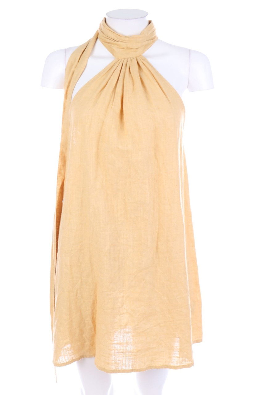 asos DESIGN - Kleid aus Leinen-Mix - D 32