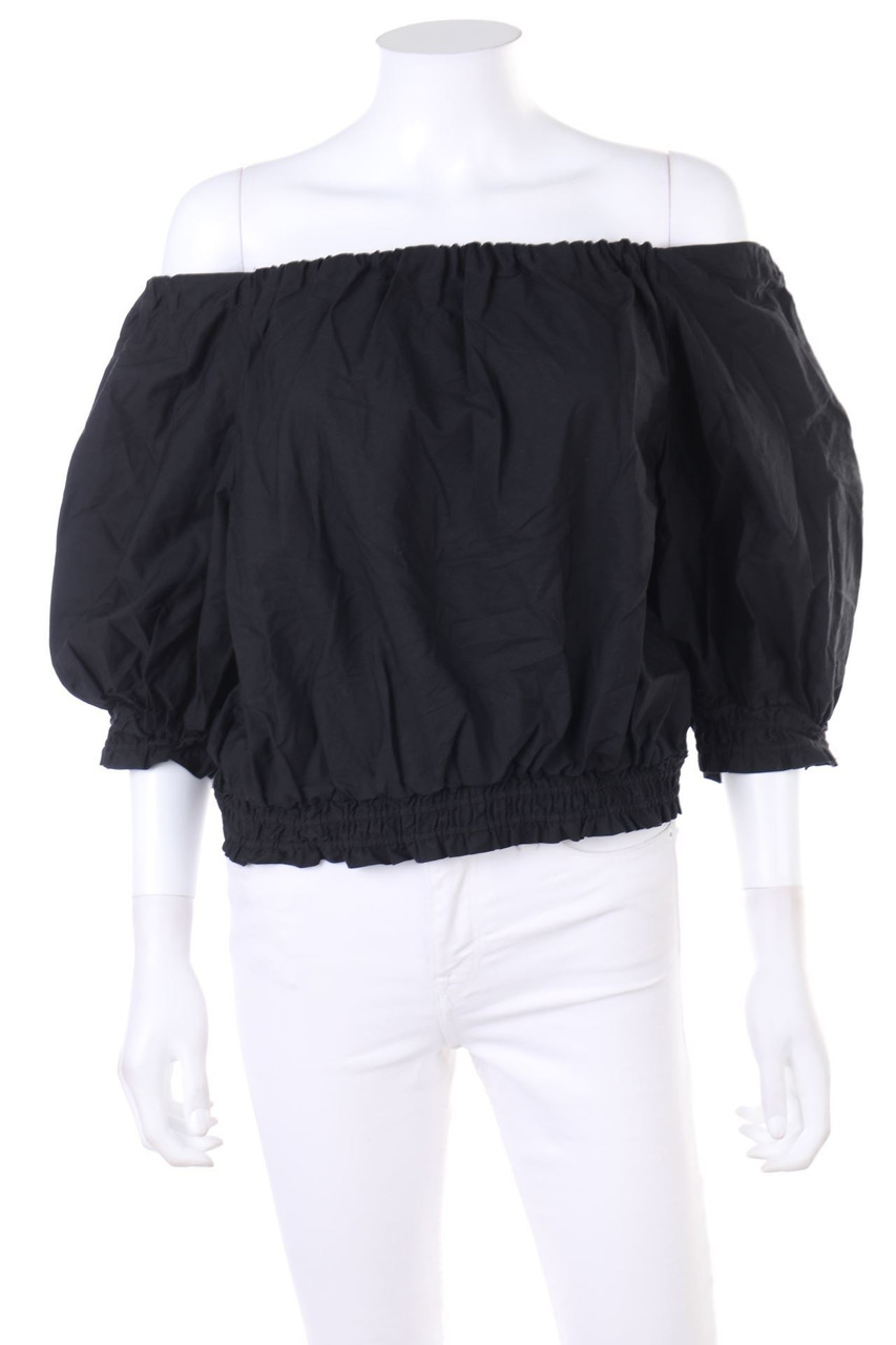 GAP - Carmen-Bluse mit Smok-Details - L