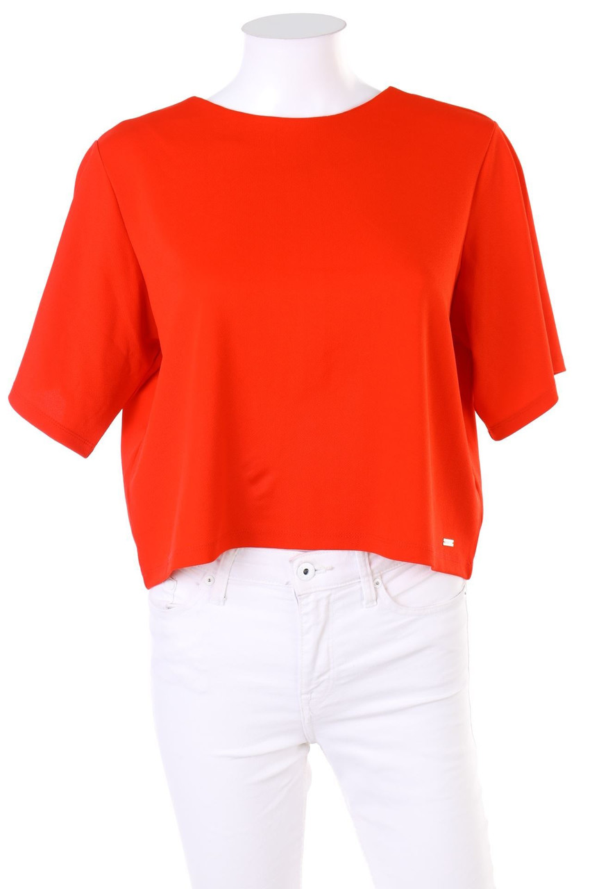 MOHITO - Cropped-Oversize-Kurzarm-Bluse - S