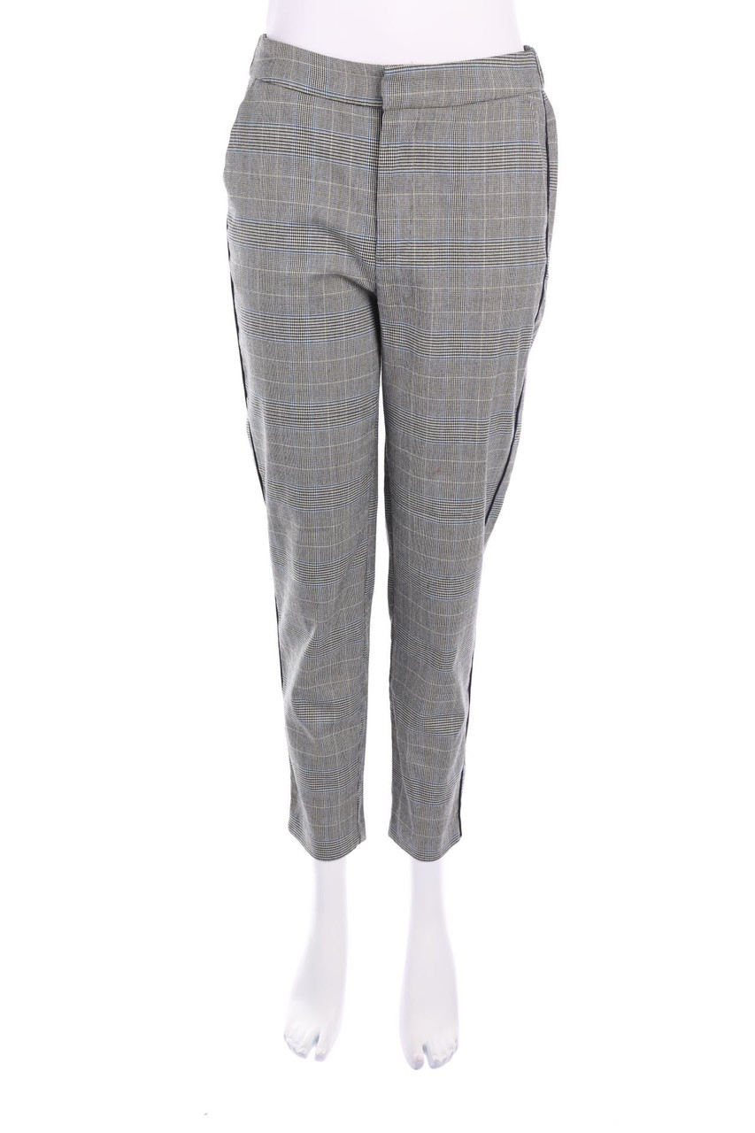 H&M LOGG - Chino-Hose mit Karo-Muster - D 36