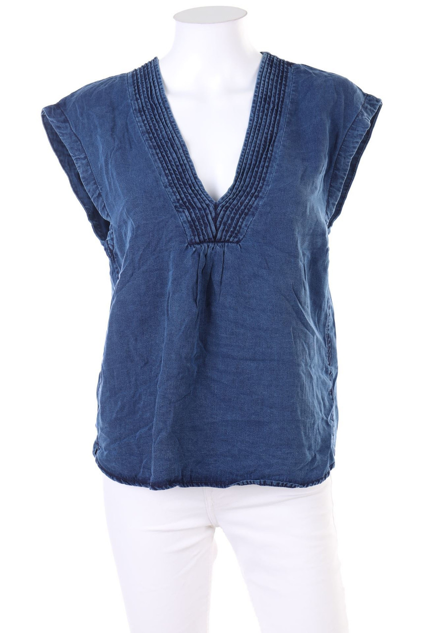 H&M LOGG - Denim-Blusentop - D 34