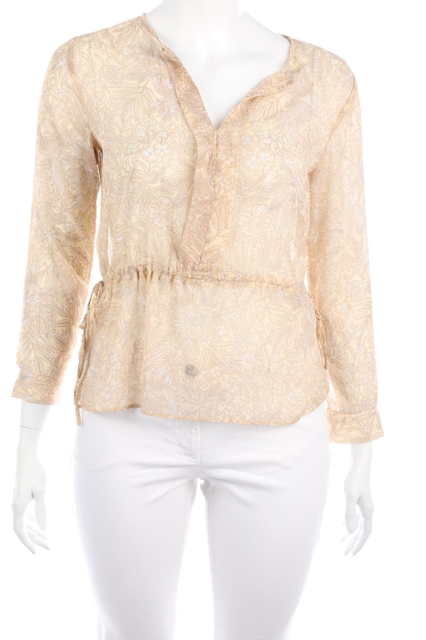 H&M - Chiffon-Bluse mit Tunnelzug - D 44