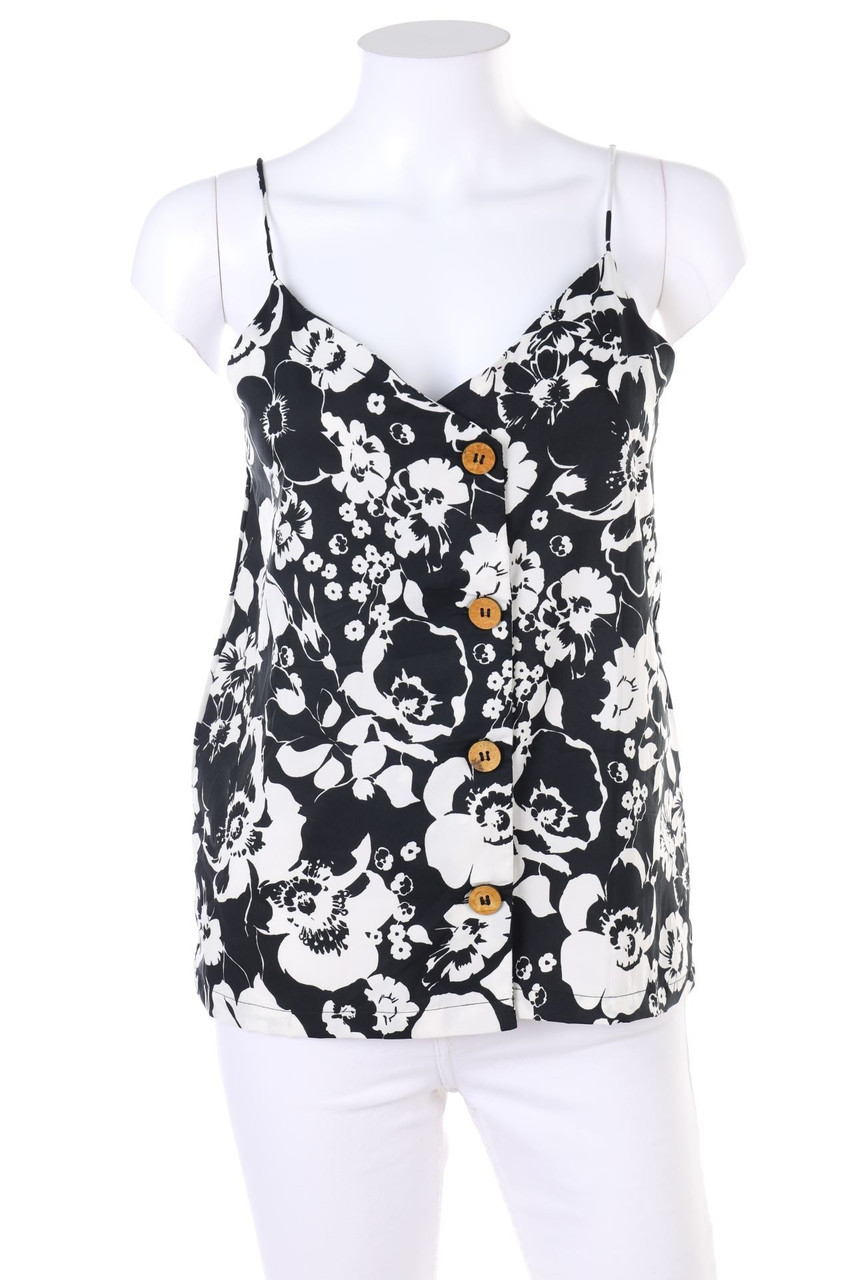 MANGO - Top mit Blumen-Print - XS