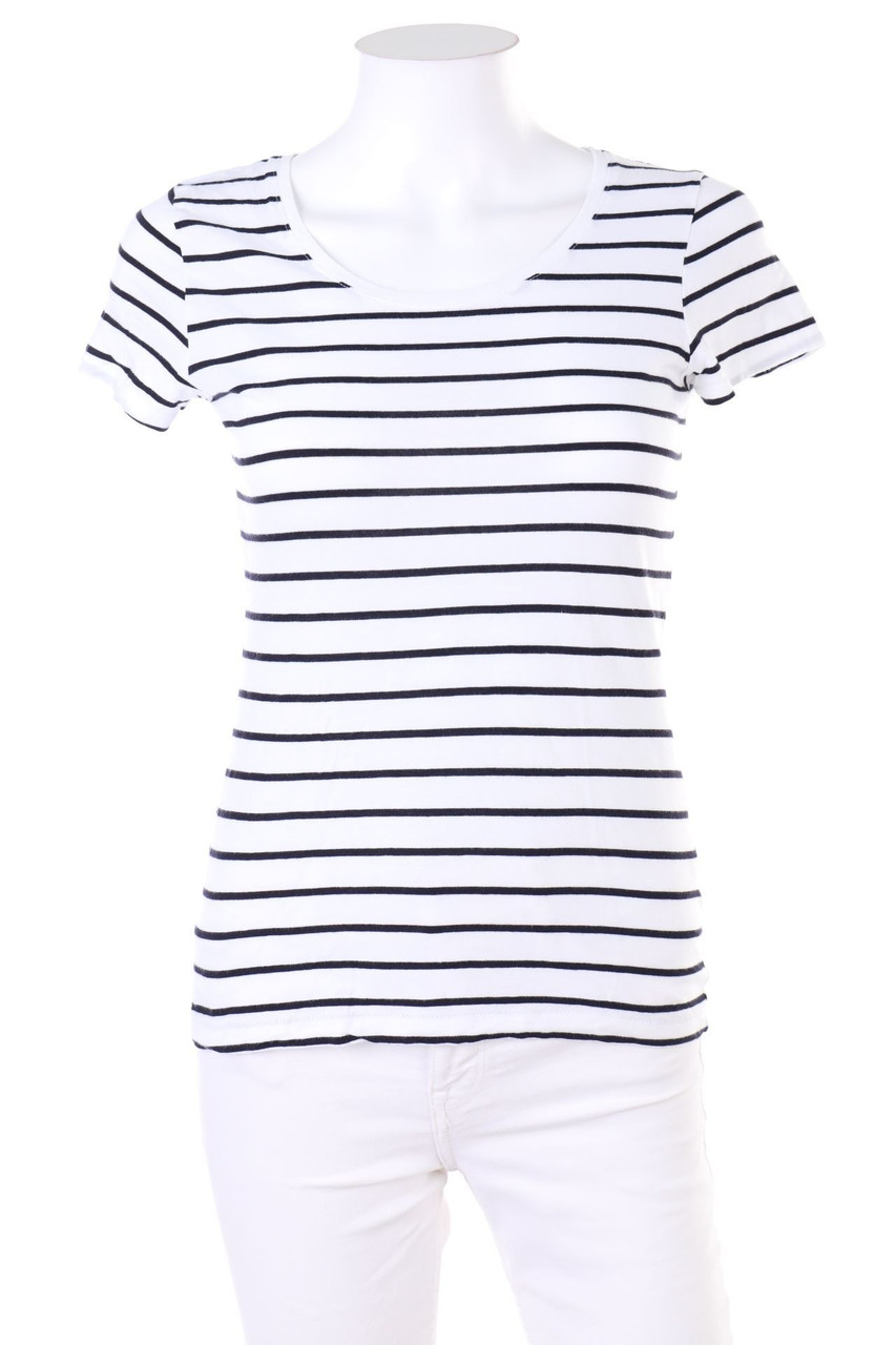 H&M LOGG - Kurzarm-Shirt mit Streifen