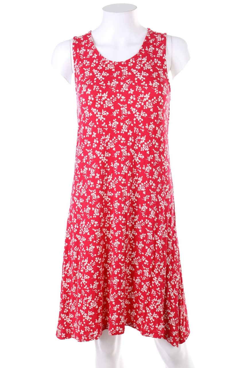 s.Oliver - Dress, Viscose-blend with floral print - D 36