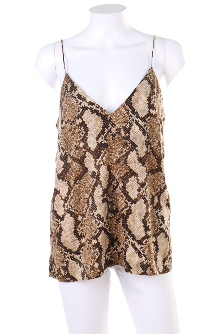 H&M - Blusentop mit Animal-Print - D 40