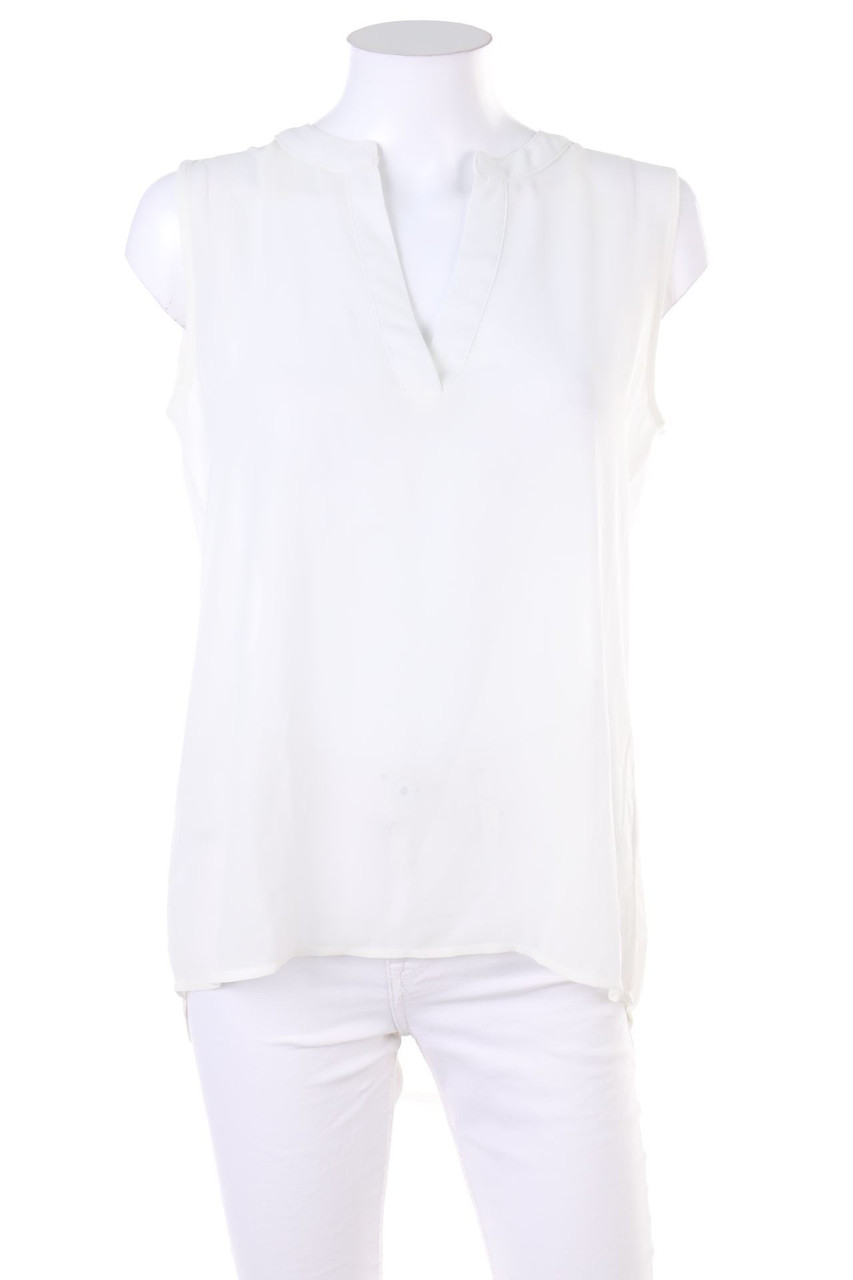 AMISU - Vokuhila-Blouse Top - S