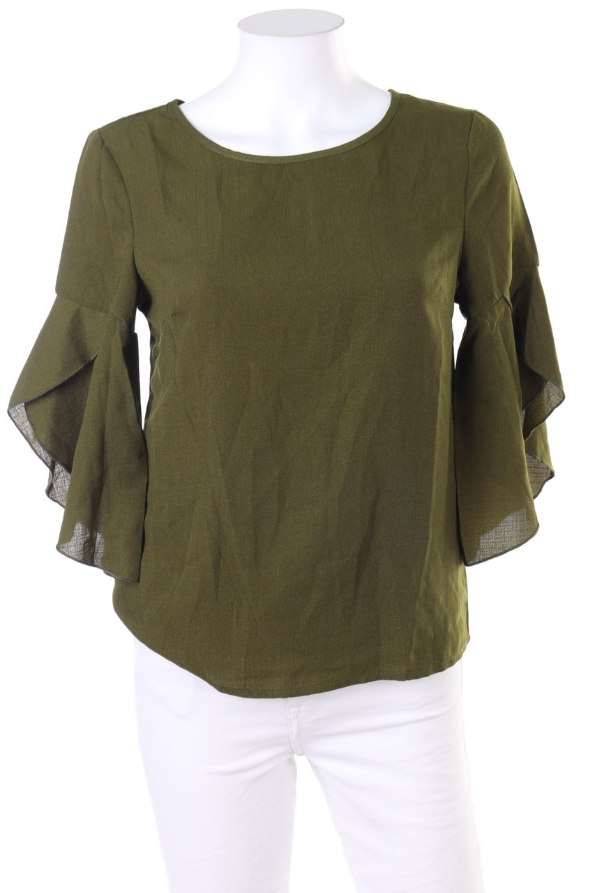 SHEIN - Blouse with Trumpet Sleeves - XS