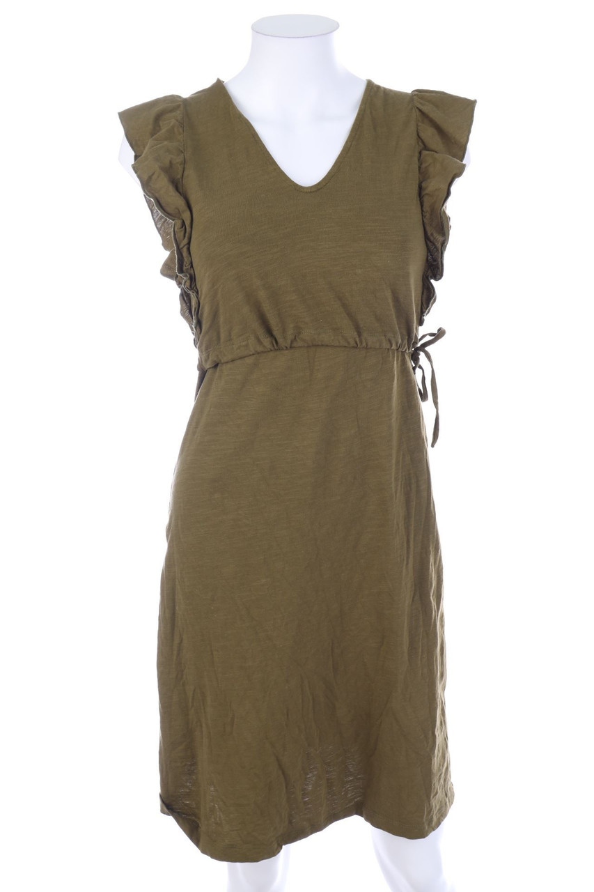 boob - Maternity-Dress with Frills - XS