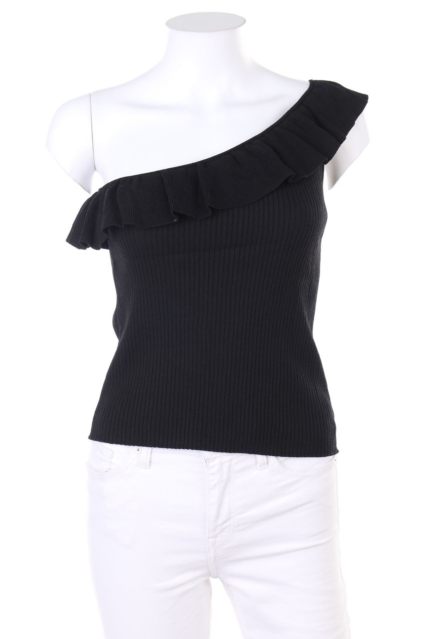 MORGAN - One shoulder-Top with Volants - M