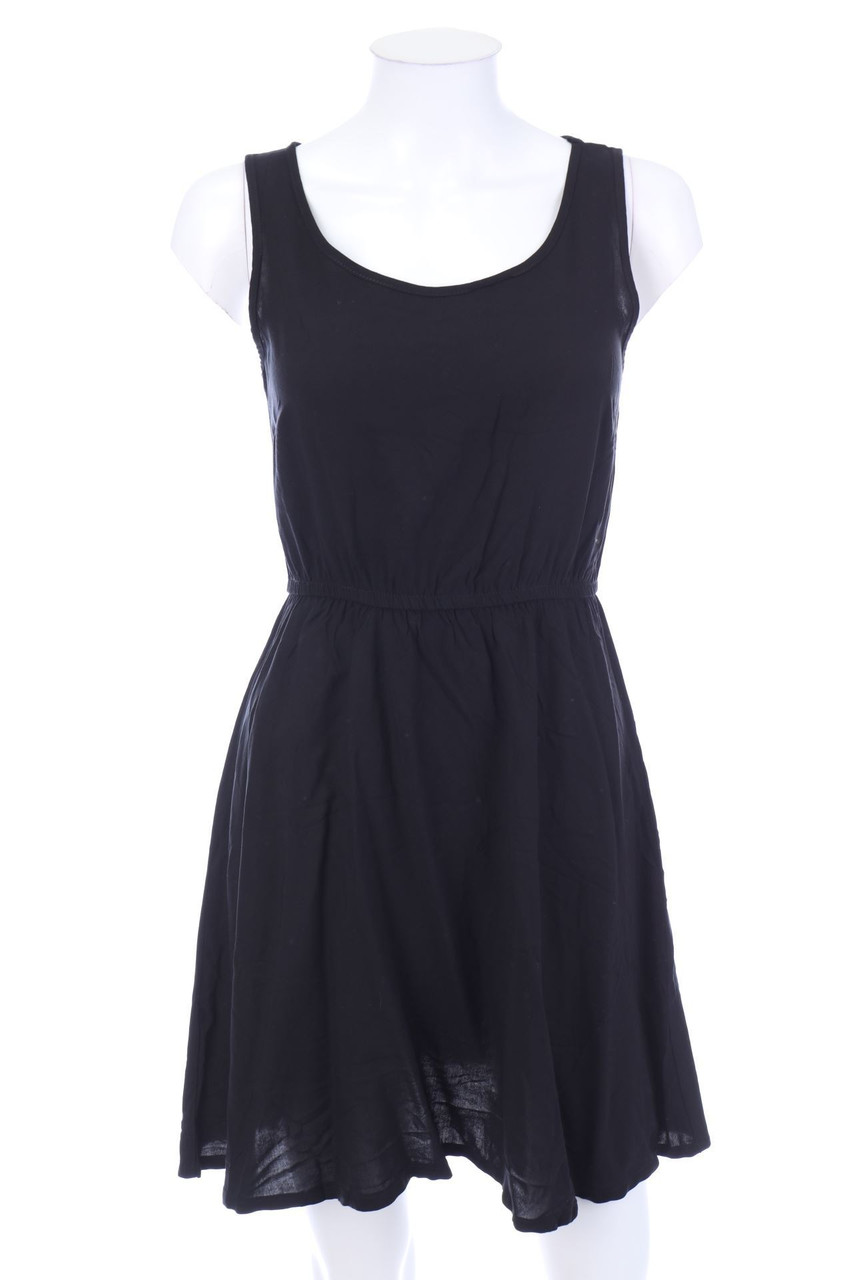 ONLY - Basic-Minikleid aus Viskose mit Tunnelzug - D 34