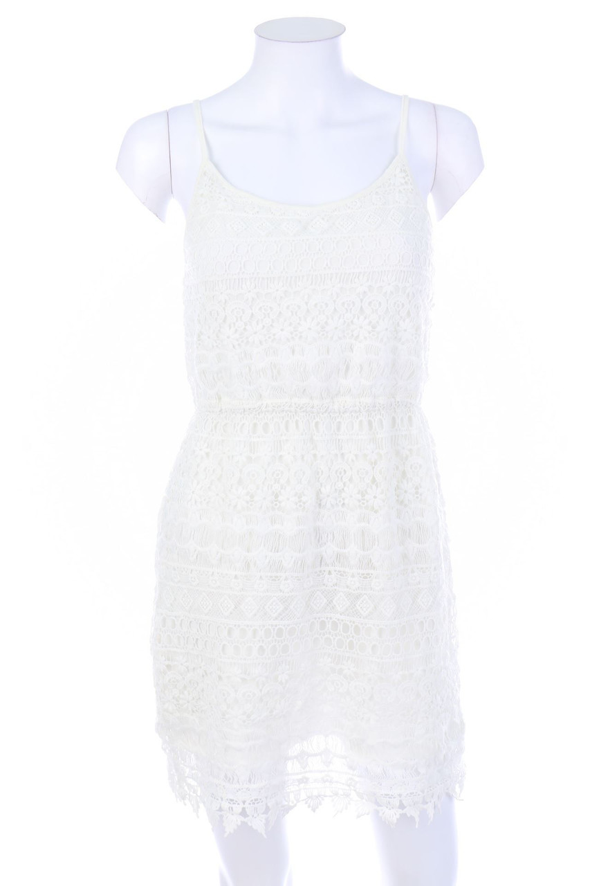 No Label - Mini Dress, Crochet Knit - D 36