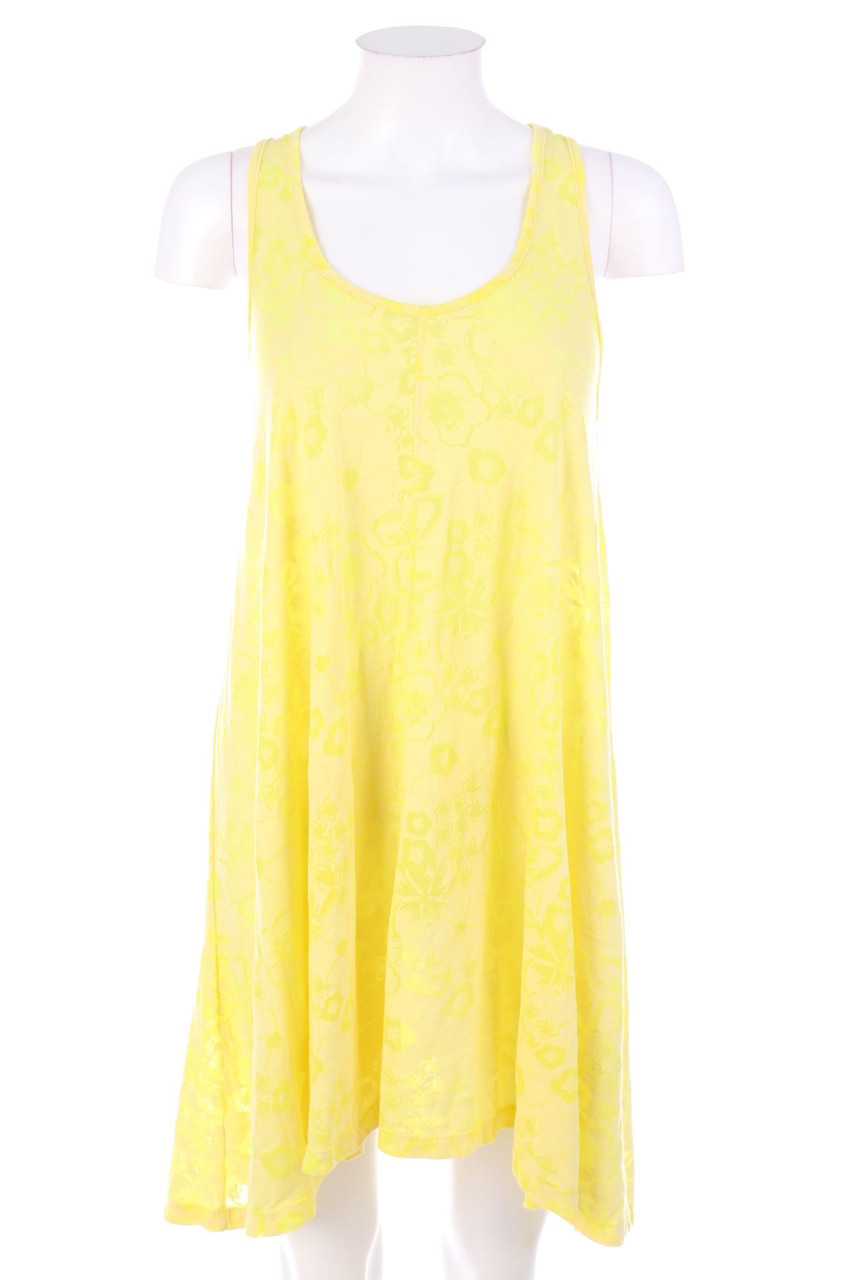 RAINBOW - Beach Dress with floral print - D 32-34