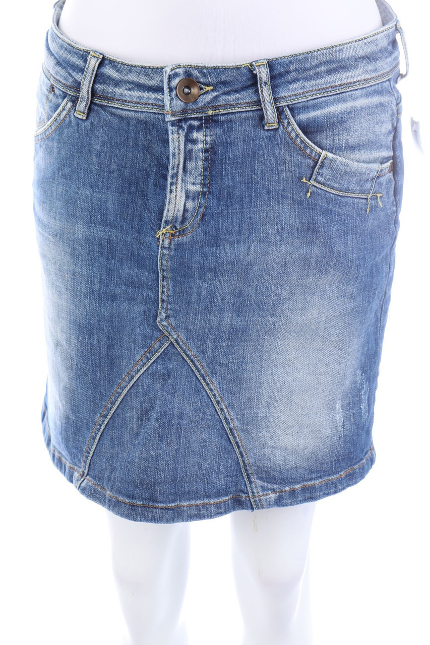 VERO MODA - Used Look-Mini-Jeansrock - D 40