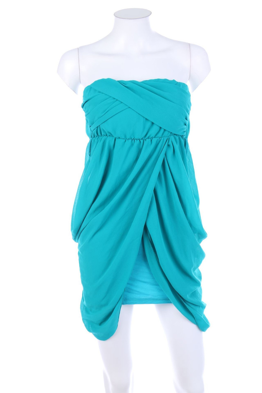 No Label - Bandeau-Dress, Layer Look - D 34