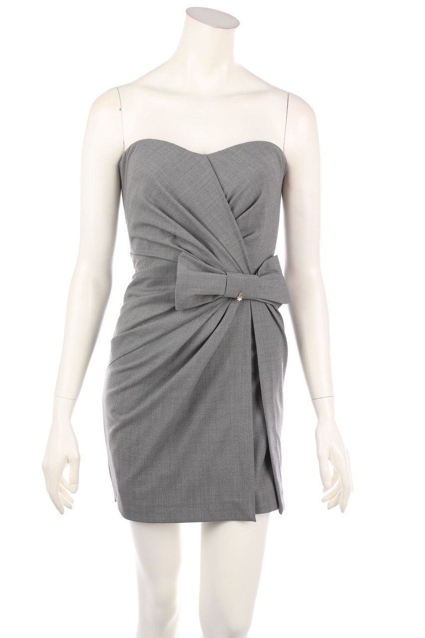 ELISABETTA FRANCHI - Abendkleid mit Drapierung - D 38