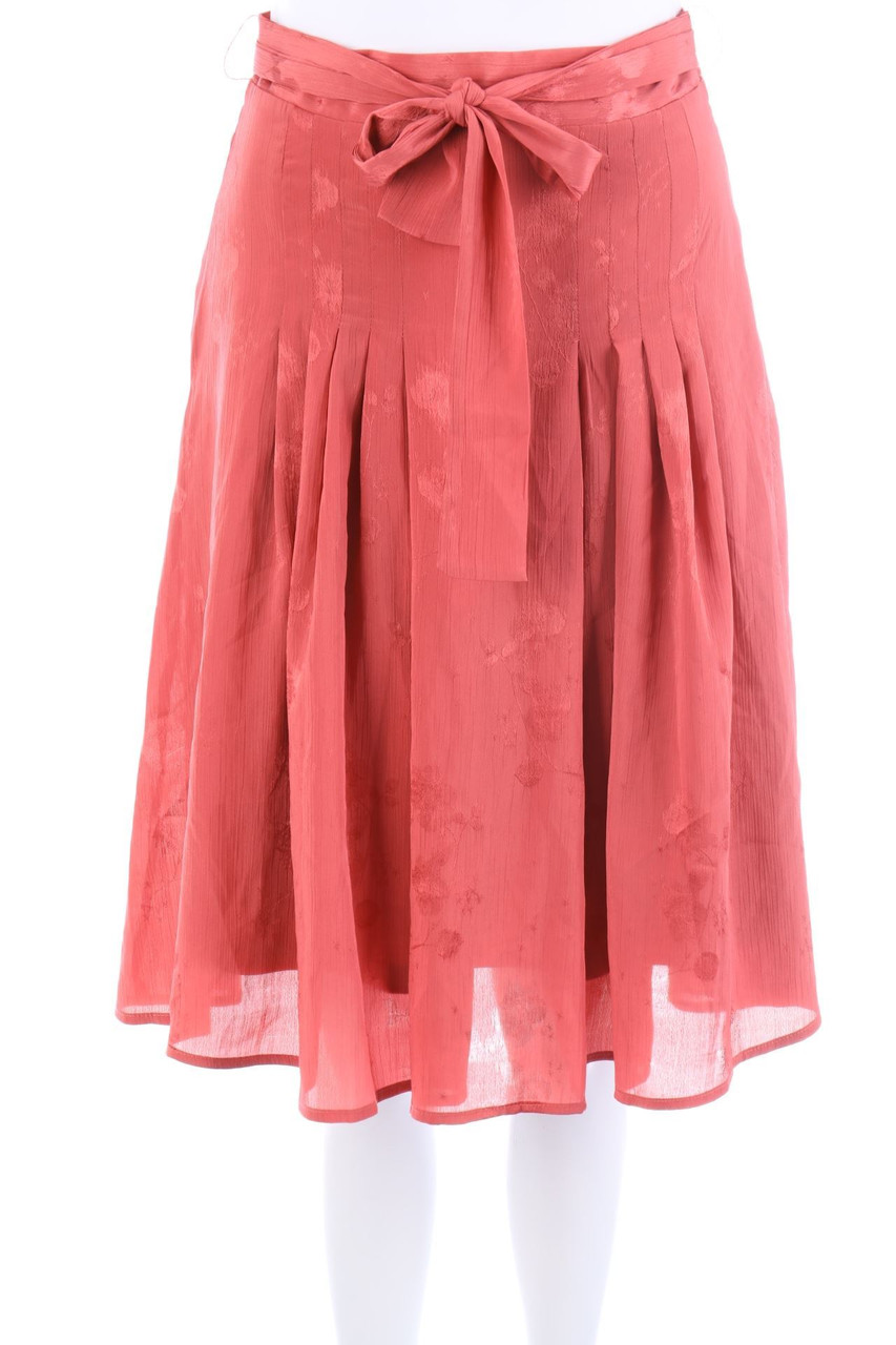 mint&berry - Waisted Skirt with floral print with Belt - D 38