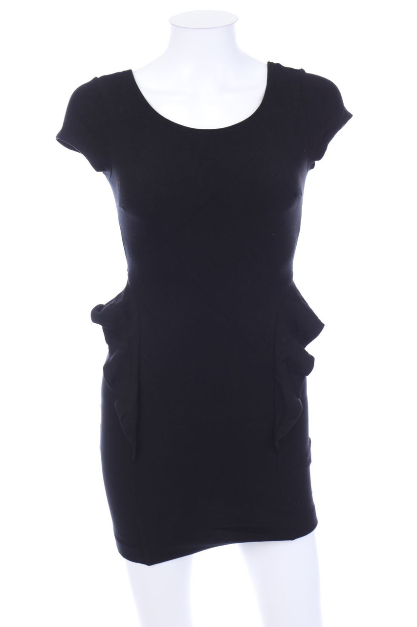 ZARA TRF - Minikleid mit Volants - S