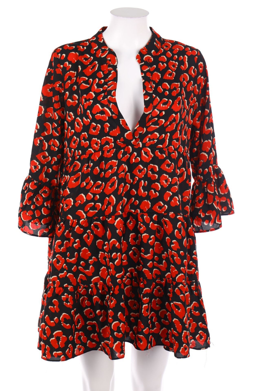 VINTAGE DRESSING - Print-Kleid mit Volants