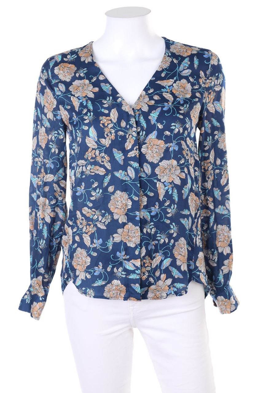 MANGO SUIT COLLECTION - Bluse mit Blumen-Print - XXS