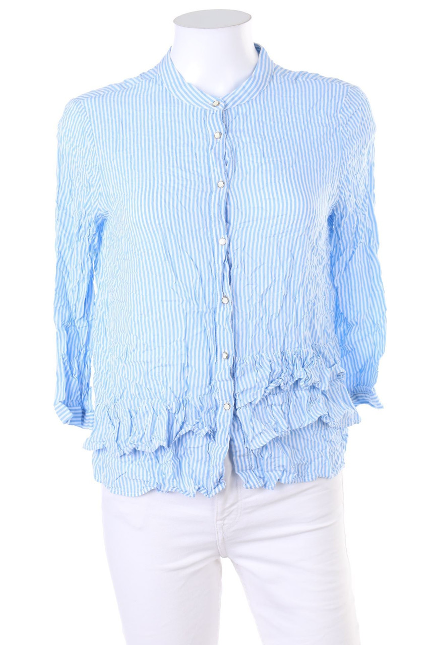 ZARA - Hemd-Bluse mit 3/4-Ärmel - M