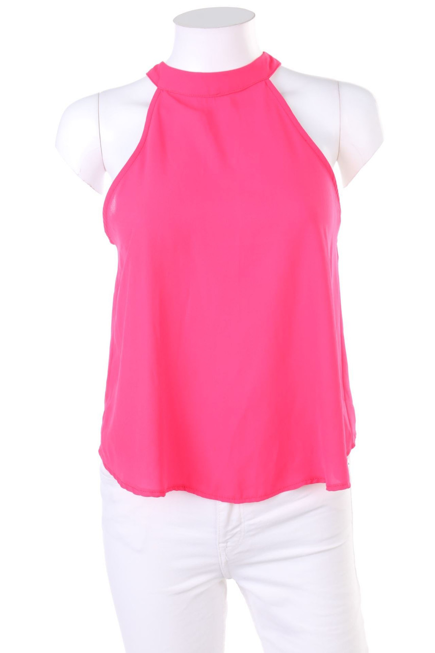 MAB - Neckholder Top with Buttons - S