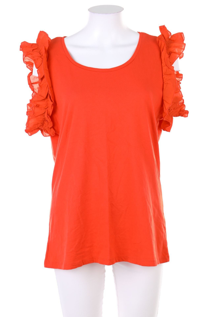 H&M - Top mit Rüschen - XL