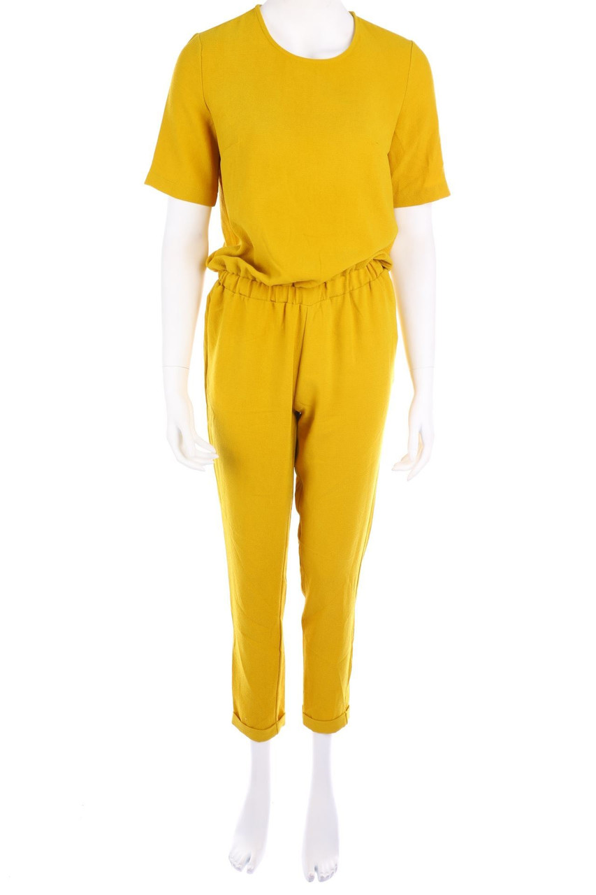 LA REDOUTE - Kurzarm-Jumpsuit mit Gummizug - D 34