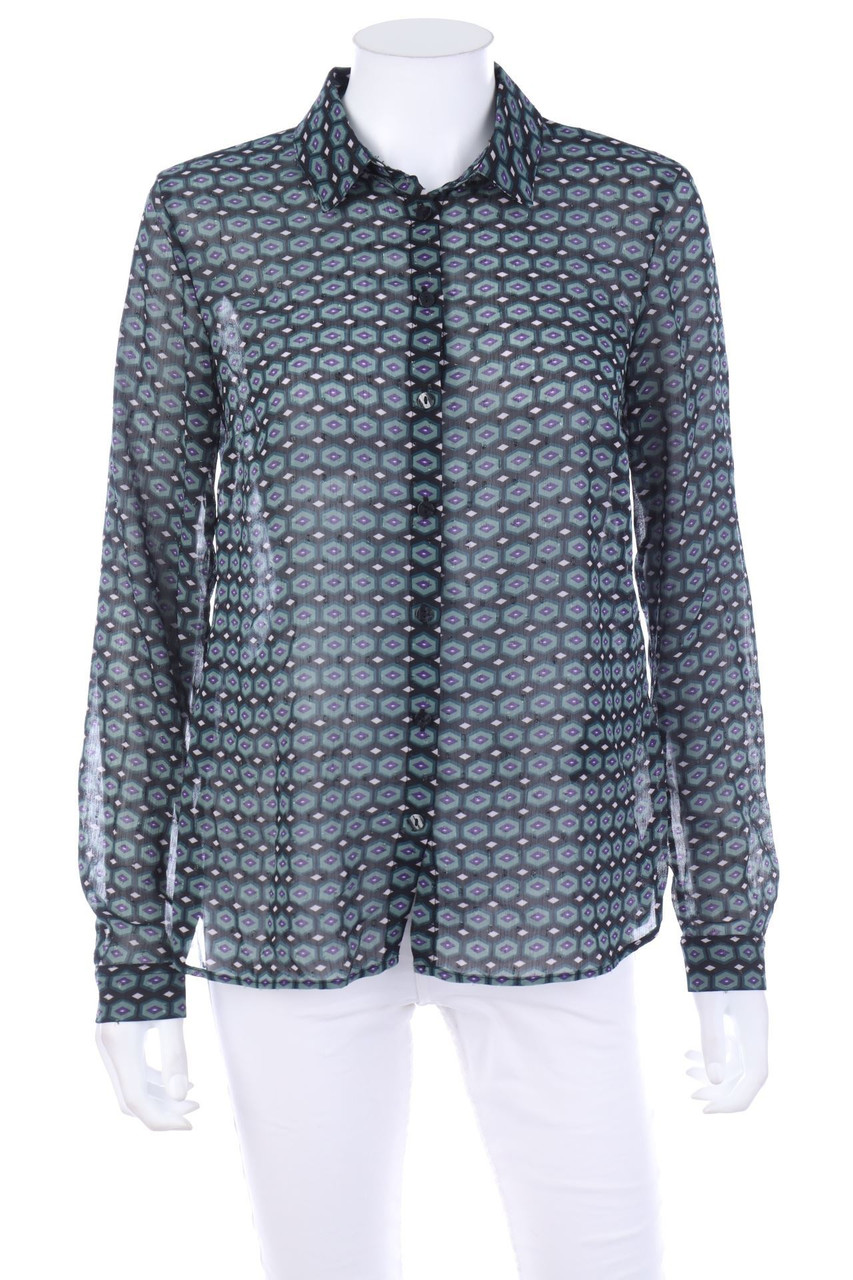 QS by s.Oliver - Shirt Blouse with Glitter - D 36