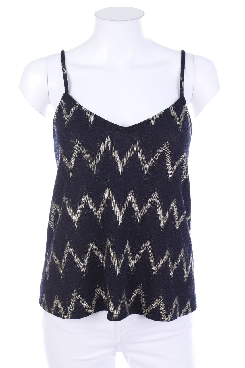 TOPSHOP - Top with Zig Zag Pattern - D 32
