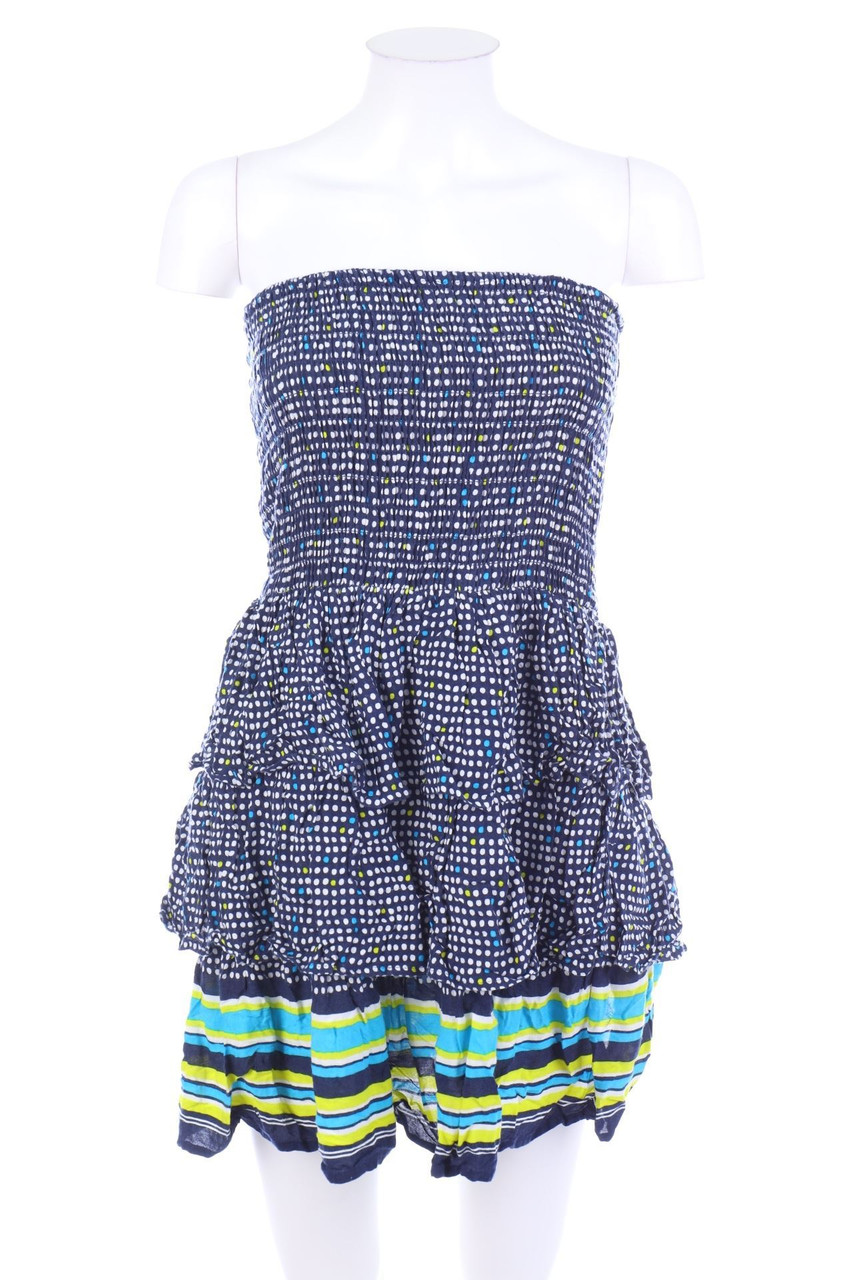 No Label - Volants-Mini Dress with Small Dots - D 34