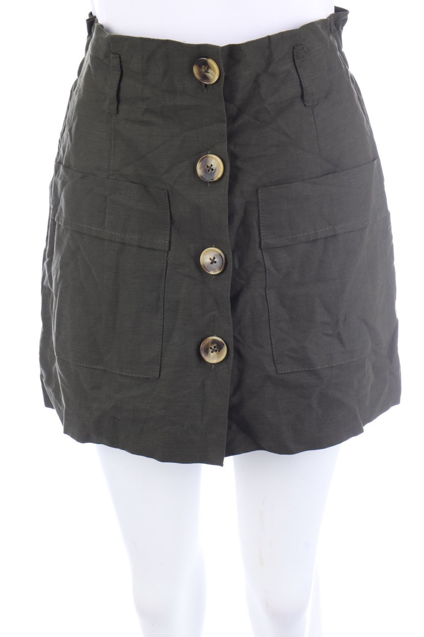 ZARA WOMAN - Skort mit aufgesetzten Taschen - XS