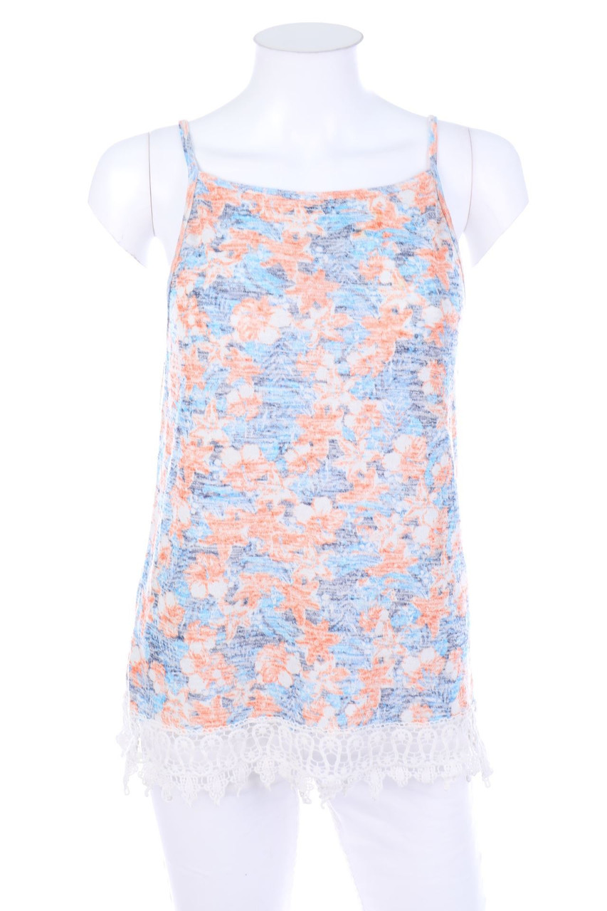 PULL&BEAR - Top mit floralem Muster - S