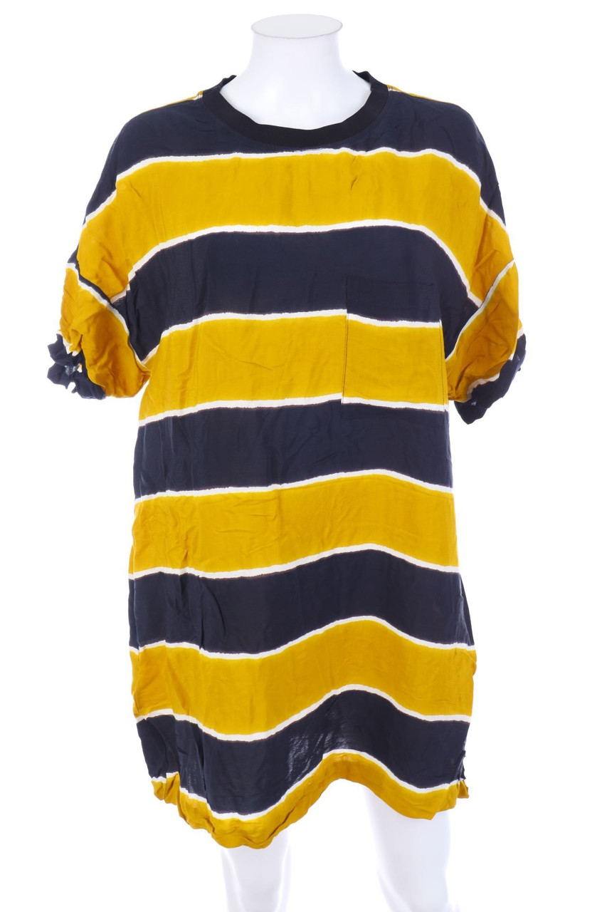 ZARA - Oversize-Kleid mit Streifen - M