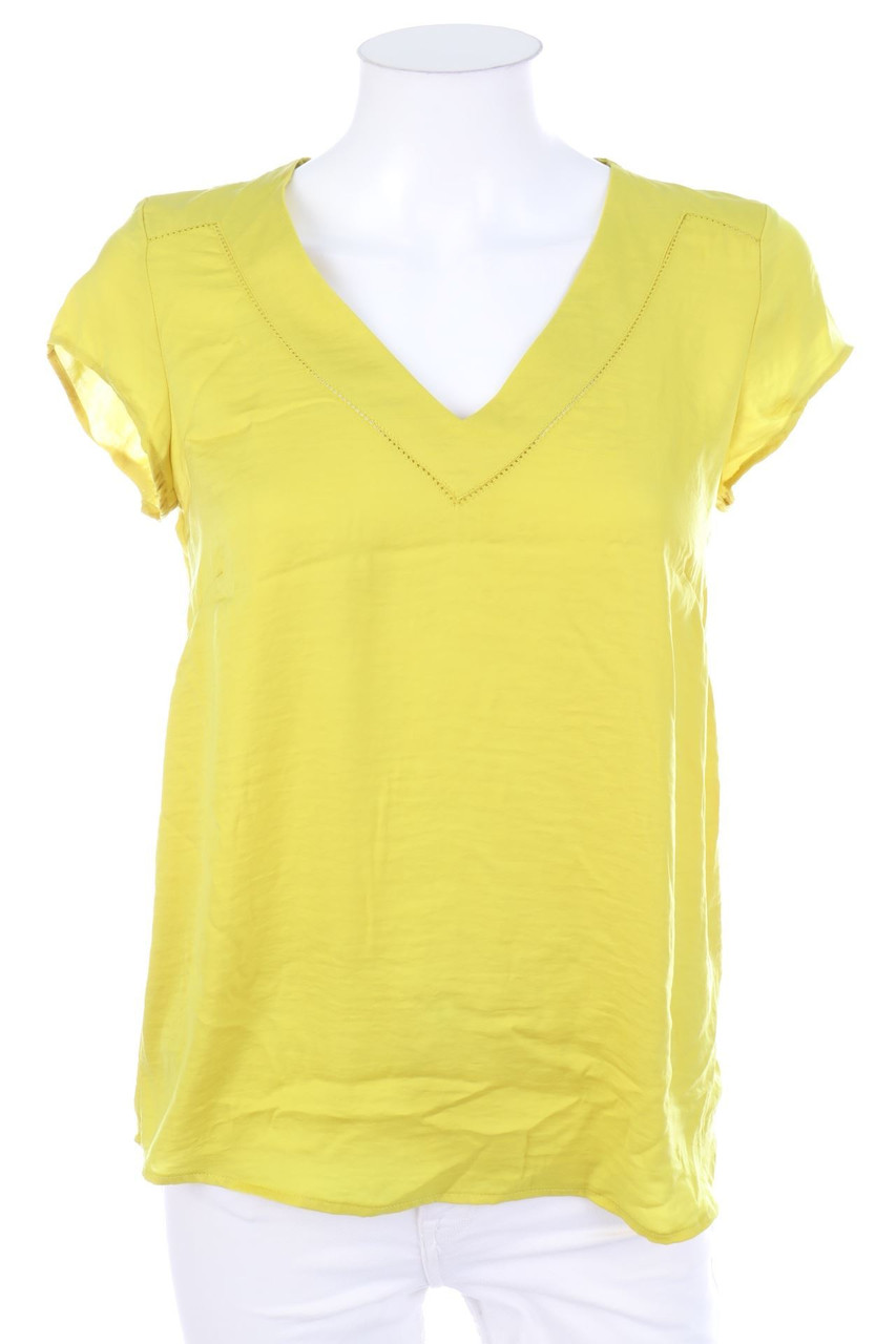 No Label - Shortsleeve-Shirt with Eyelet Lace - M