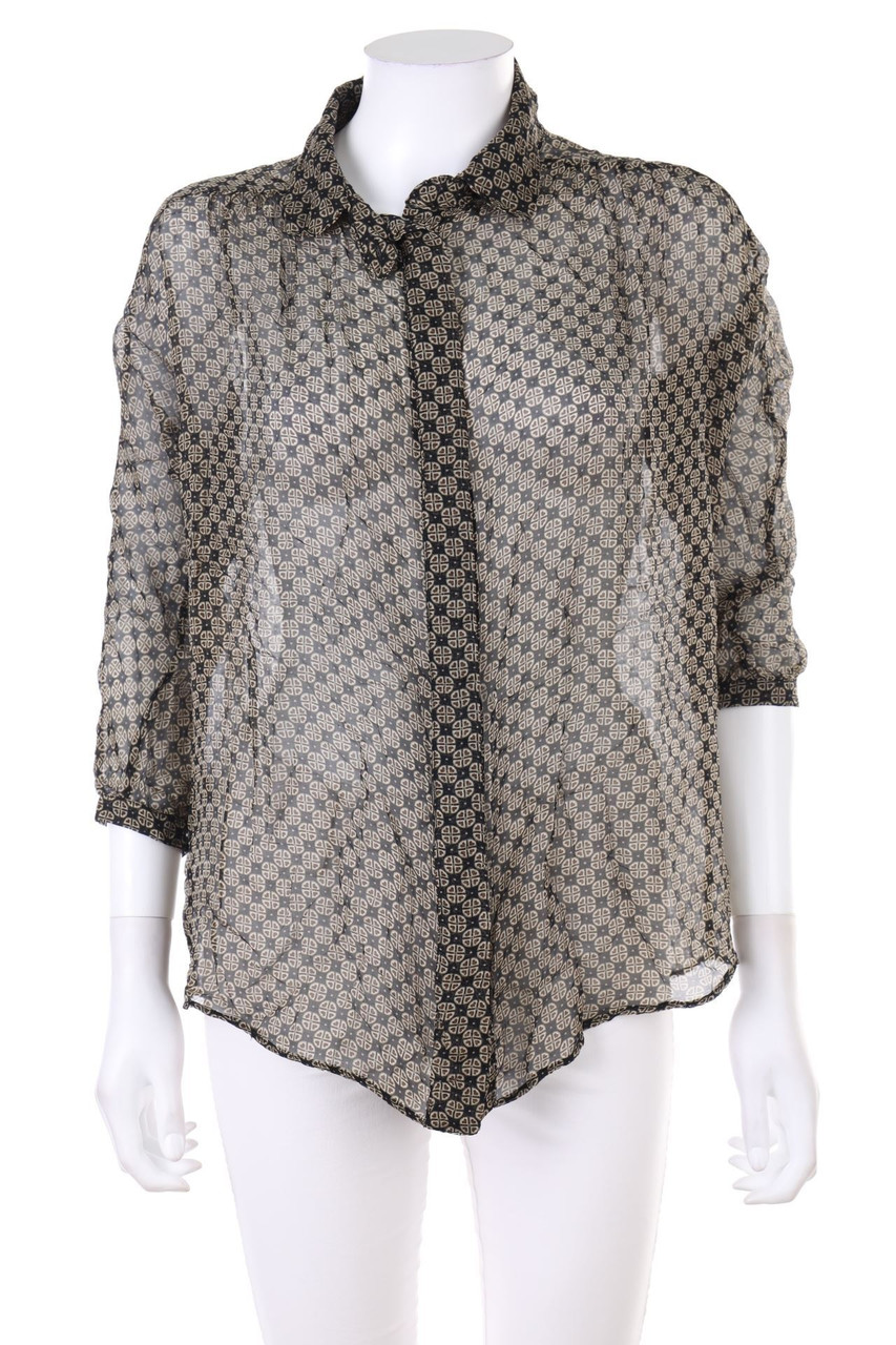 MANGO COLLECTION - Hemd-Bluse mit Print - M