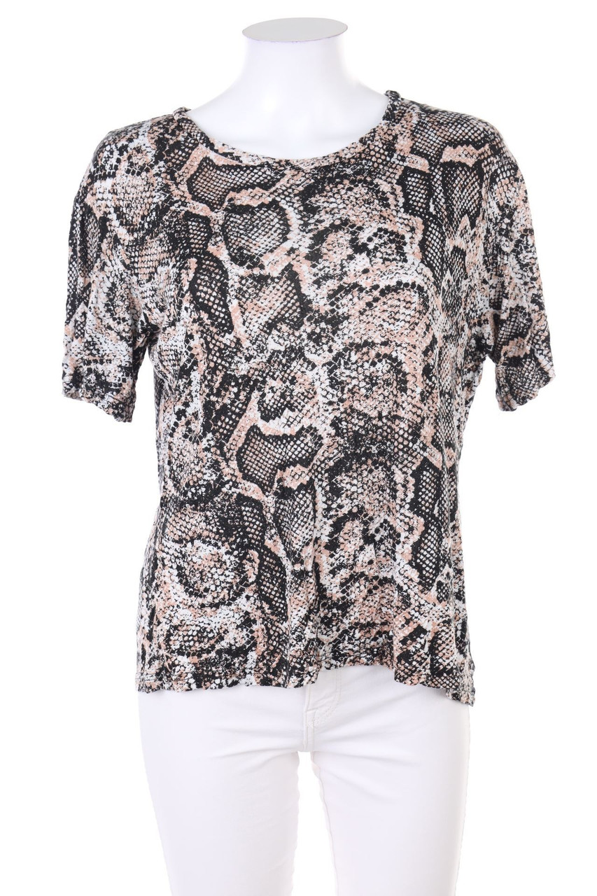 City life - Kurzarm-Shirt mit Animal-Print - S