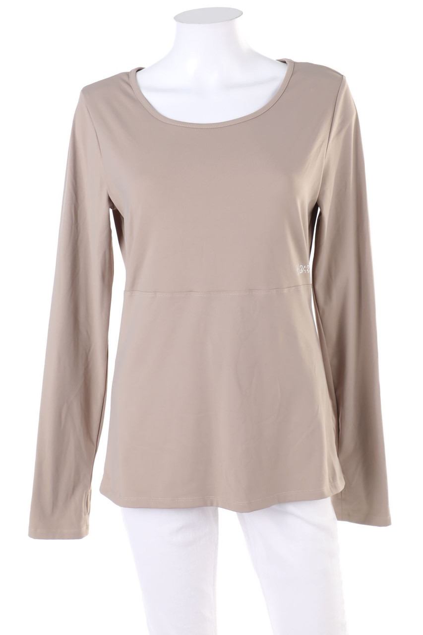 BARA Sportswear - Sport Longsleeve-Shirt, Layer Look with Logo-Print - XXL