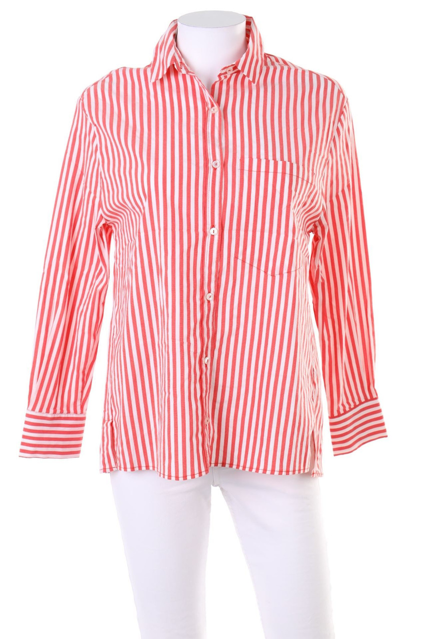 Bershka - Stripe Shirt Blouse - XS